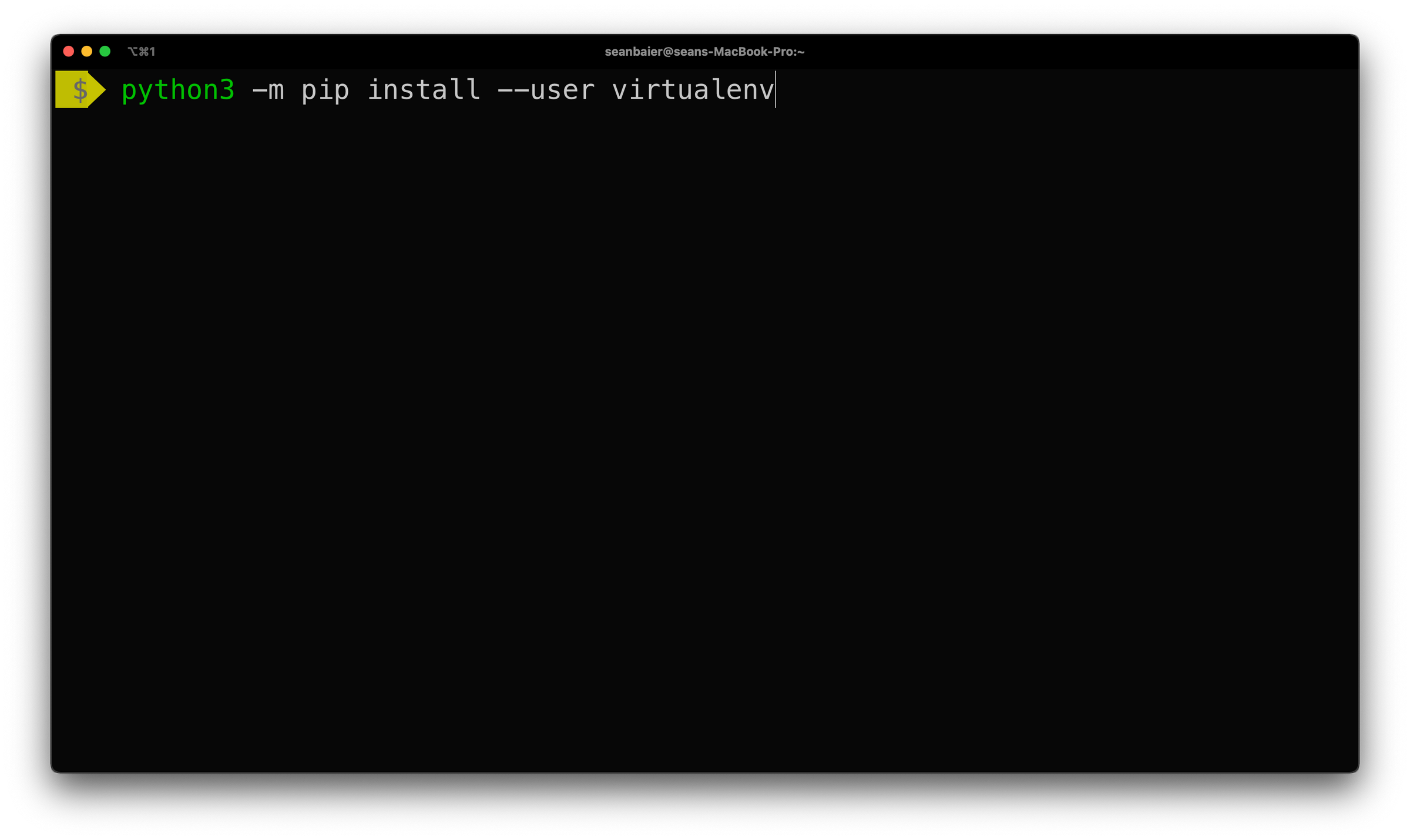 hot-to-install-virtualenv-on-macos